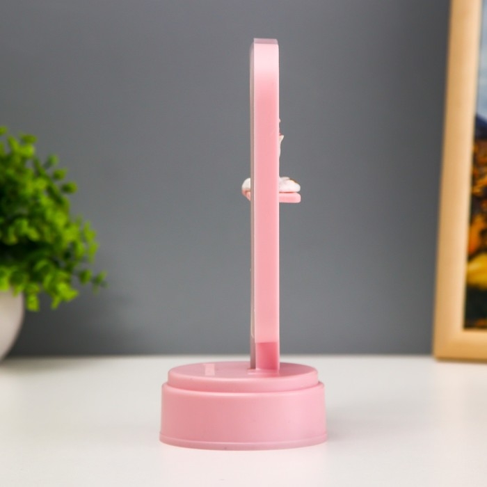 Ночник Ночник "Единорог" LED 4000К 2хАА розовый 20х8,5х8,5см RISALUX