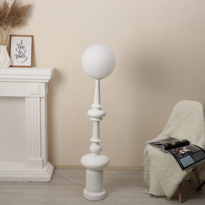 Торшер  Торшер "Алфил" LED 10Вт 4000К белый 30х30х138см