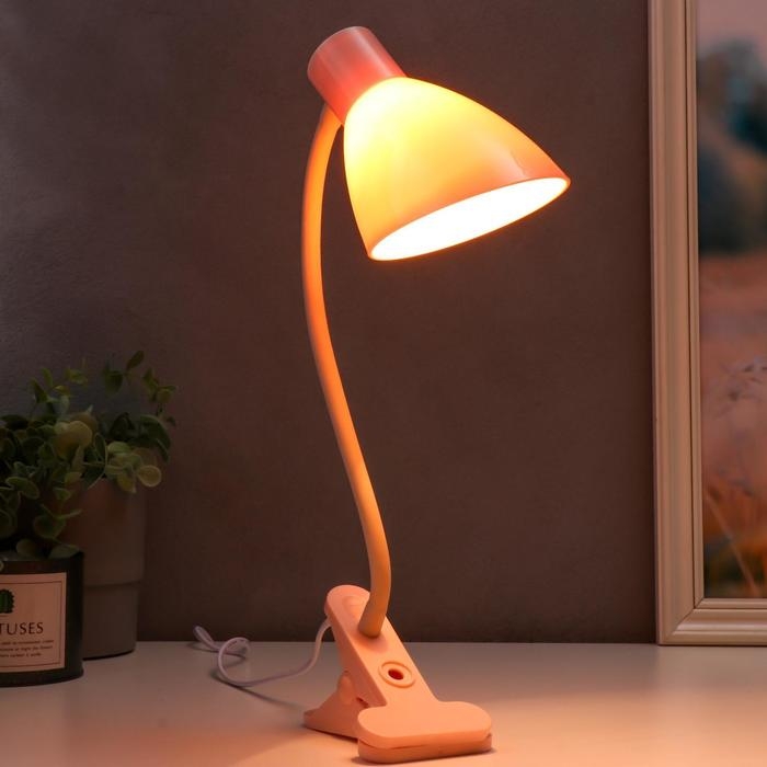 Настольная лампа 16700/1PK Е27 15Вт нежно-розовый RISALUX Настольная лампа 16700/1PK Е27 15Вт нежно-розовый RISALUX