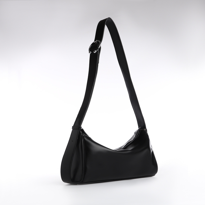 Сумка женская кросс-боди, на молнии, цвет чёрный Сумка женская кросс-боди, на молнии, цвет чёрный