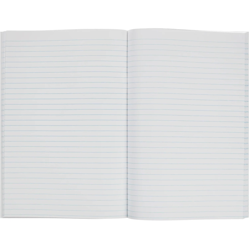 Тетрадь общая Attache 96л,лин,А4,скреп,обл.бумвин,цвет синий