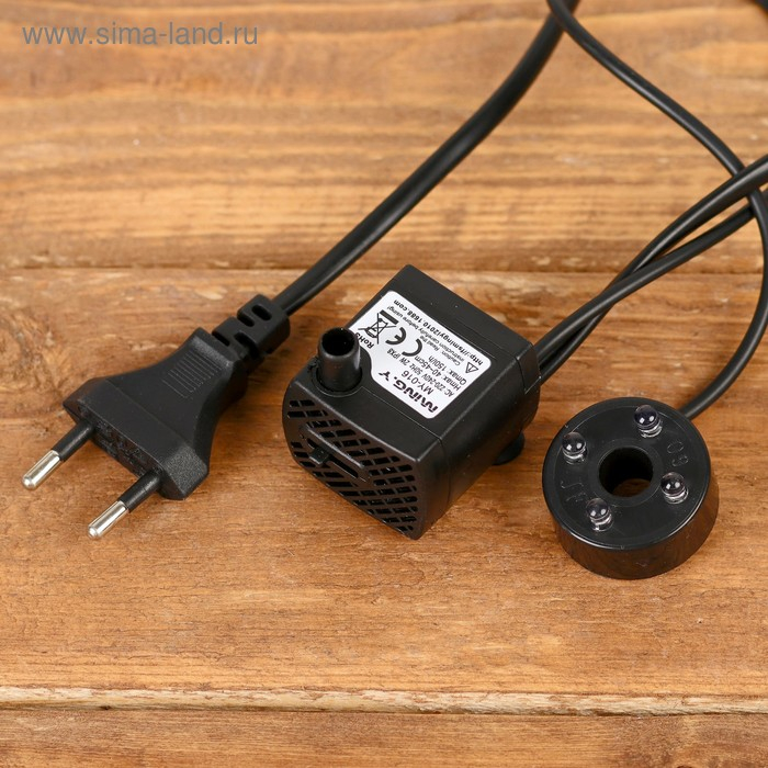 Фонтан Фонтан "Слоник у скал" 11х13х20 см (с подсветкой)