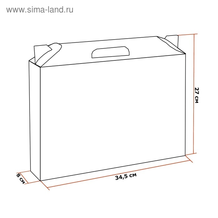 Коробка «Набор первоклассника. Авто» для мальчиков, без наполнения
