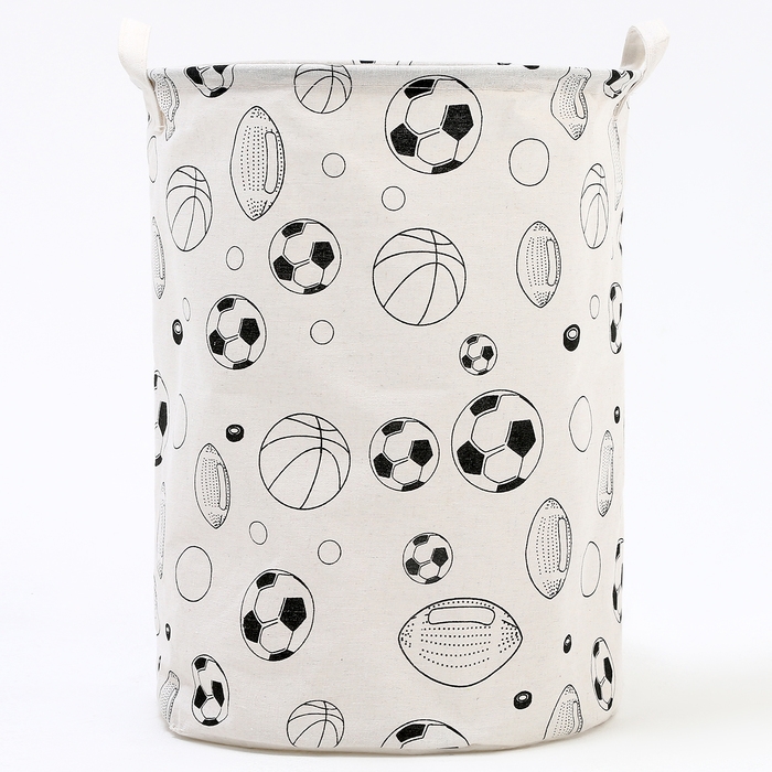 Корзина для игрушек «Мячи» 45 × 32 × 32 см Корзина для игрушек «Мячи» 45 × 32 × 32 см