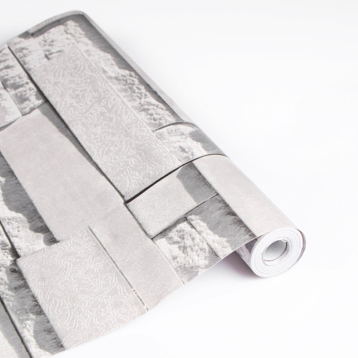 Пленка самоклеящаяся Плитка светлая 10м*45см Пленка самоклеящаяся Плитка светлая 10м*45см