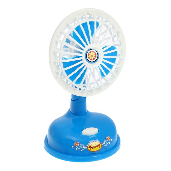 Бытовая техника «Вентилятор», работает от батареек, цвета МИКС Бытовая техника «Вентилятор», работает от батареек, цвета МИКС