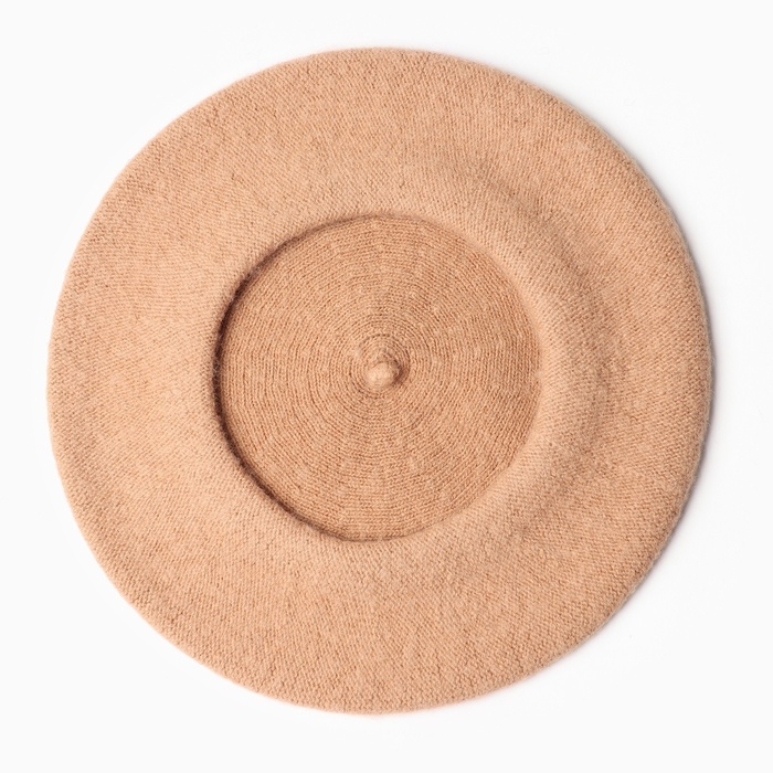 Берет женский MINAKU, цвет бежевый, р-р 54-56