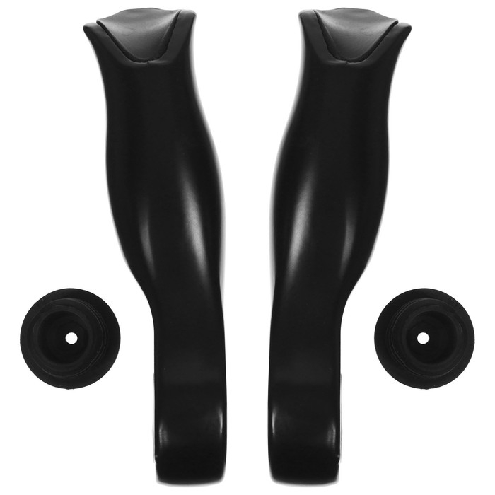 Рога на руль Dream Bike, K-14, алюминиевые, цвет чёрный Рога на руль Dream Bike, K-14, алюминиевые, цвет чёрный