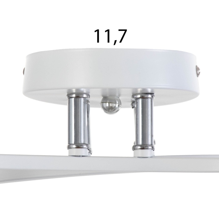 Люстра Люстра "Валенсия" 2х60Вт Е27 Белый 48х16,5х21см