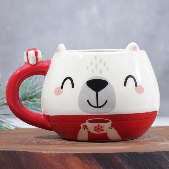 Новый год. Кружка керамическая «Горячего Нового года», 400 мл Новый год. Кружка керамическая «Горячего Нового года», 400 мл