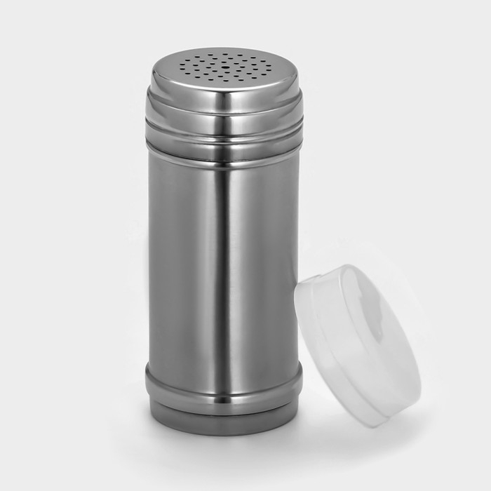 Ёмкость для специй из нержавеющей стали, 450 мл, 6,5×15 см Ёмкость для специй из нержавеющей стали, 450 мл, 6,5×15 см