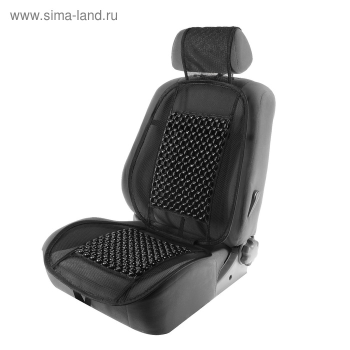 Накидка-массажер TORSO на сиденье, 123×47 см, деревянная вставка Накидка-массажер TORSO на сиденье, 123×47 см, деревянная вставка