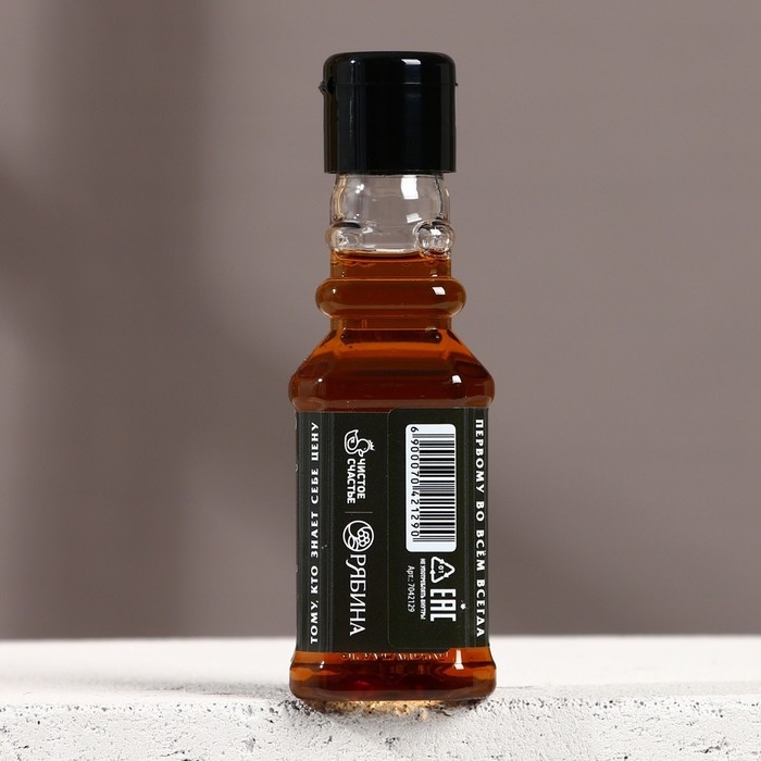 Гель для душа во флаконе виски «Крутой мужик», 100 мл, аромат древесный с пряными нотами, Новый Год Гель для душа во флаконе виски «Крутой мужик», 100 мл, аромат древесный с пряными нотами, Новый Год