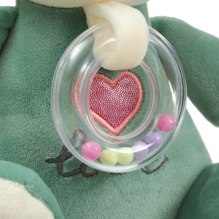 Подвеска музыкальная «Лягушастик», заводная, с погремушкой, на кроватку, коляску, Крошка Я Подвеска музыкальная «Лягушастик», заводная, с погремушкой, на кроватку, коляску, Крошка Я