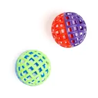 Бадминтон детский, 2 ракетки - 41.2&times;18.6 см, 2 мяча - d=5.5 см, МИКС