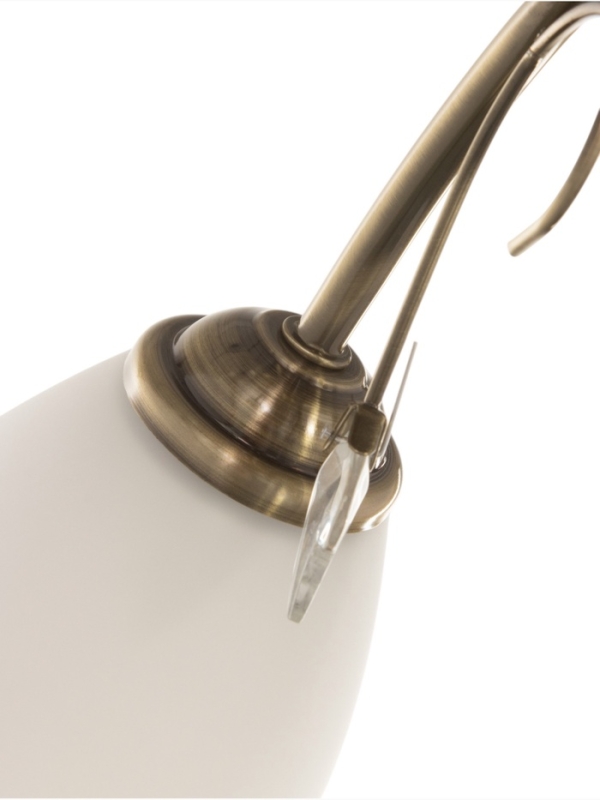 Люстра Люстра "Луиза" 5х40Вт Е27 бронза 58х58х26см