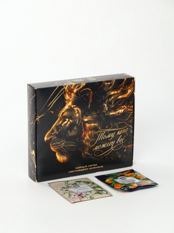 Чай подарочный «Тому кто может всё», 20 г + 12 п Чай подарочный «Тому кто может всё», 20 г + 12 п