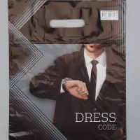 Пакет "Дресс-код", полиэтиленовый с вырубной ручкой, 31х40 см, 60 мкм