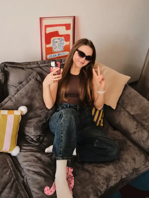 Очки солнцезащитные женские &laquo;OneSun. Кошачий глаз&raquo;, uv 400, чёрный, фиолетовый