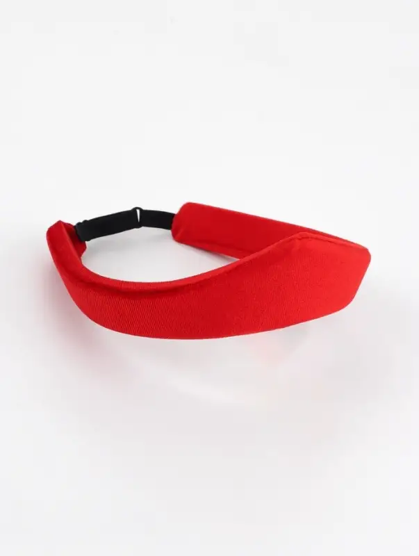 Ободок-кокошник для волос "Мария" 18х5,5 см, красный