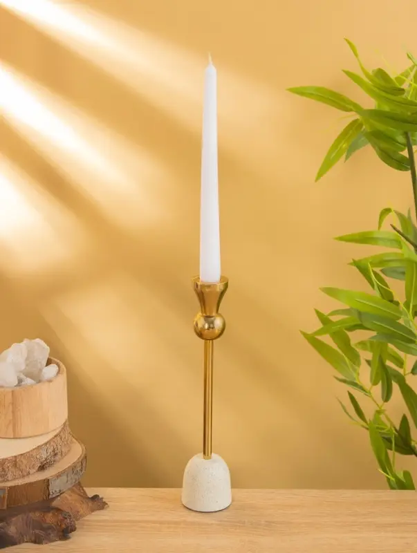 Подсвечник "Ферзь" 5х5х25 см, алюминий