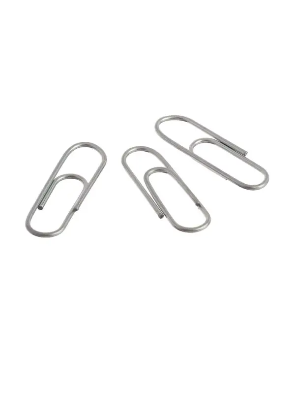 Скрепки канцелярские GLOBUS, 22 мм, 100 шт., без покрытия