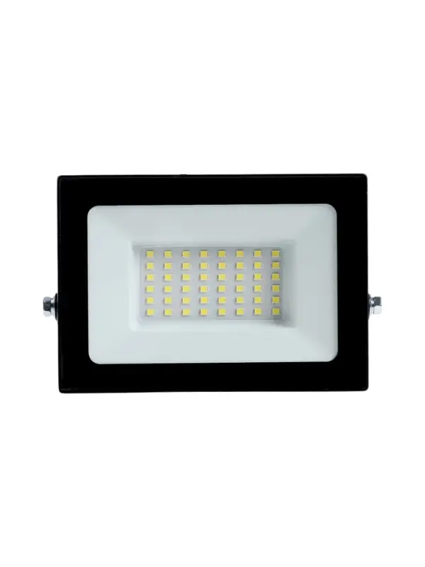 Прожектор светодиодный VKL electric, 50 Вт, 6000 Лм, 6500К, IP65, 220V черный, свеч.хол.бел. 1098146