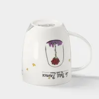 Кружка Quinsberry &laquo;Маленький принц&raquo;, 380 мл, фарфор, белая