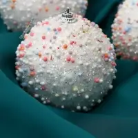 Ёлочные шары &laquo;Абель&raquo;, d=8 см, набор 3 шт.