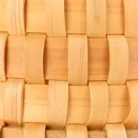 Корзина плетеная 17х17х12 см,  ручка h=13 см, натуральный Корзина плетеная 17х17х12 см,  ручка h=13 см, натуральный