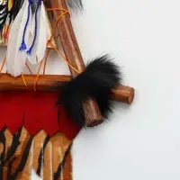 Панно &laquo;Вождь&raquo;, 30&times;3&times;60 см