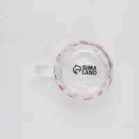 Кружка стеклянная «Цветы», 350 мл Кружка стеклянная «Цветы», 350 мл