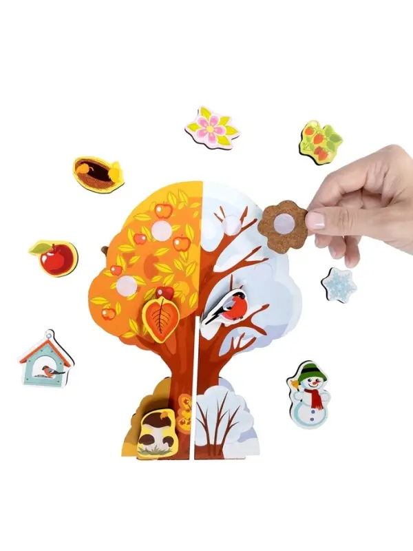 Игра развивающая на липучках "Времена года" 05948