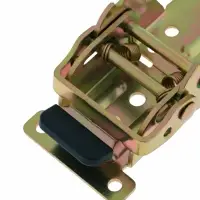 Кронштейн складной ТУНДРА ks001, 70&times;70 мм, желтый цинк, набор 2 шт.