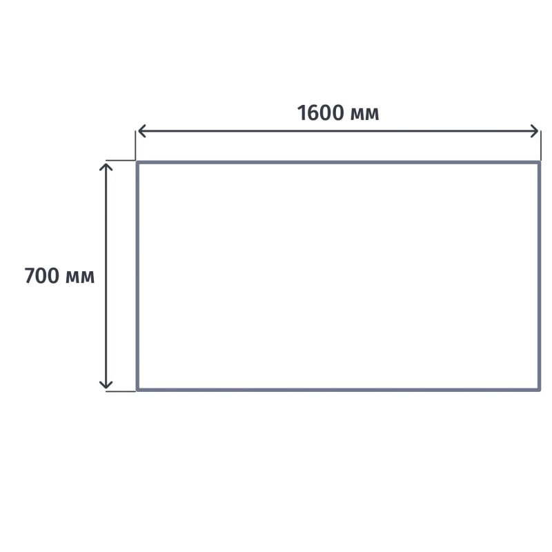 Стол письменный Easy Contour 1600х700 дуб шамони темный