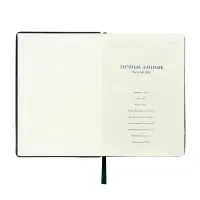 Ежедневник датированный Calligrata, А5, 2026, твёрдая обложка из искусственной кожи &laquo;Небраска&raquo;, 168 листов, зелёный