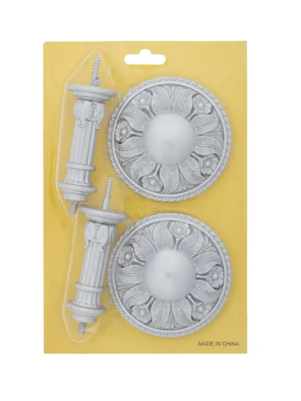 Крючок для штор CAPPIO KS031, d=95 мм, цвет серебро, 2 шт Крючок для штор CAPPIO KS031, d=95 мм, цвет серебро, 2 шт