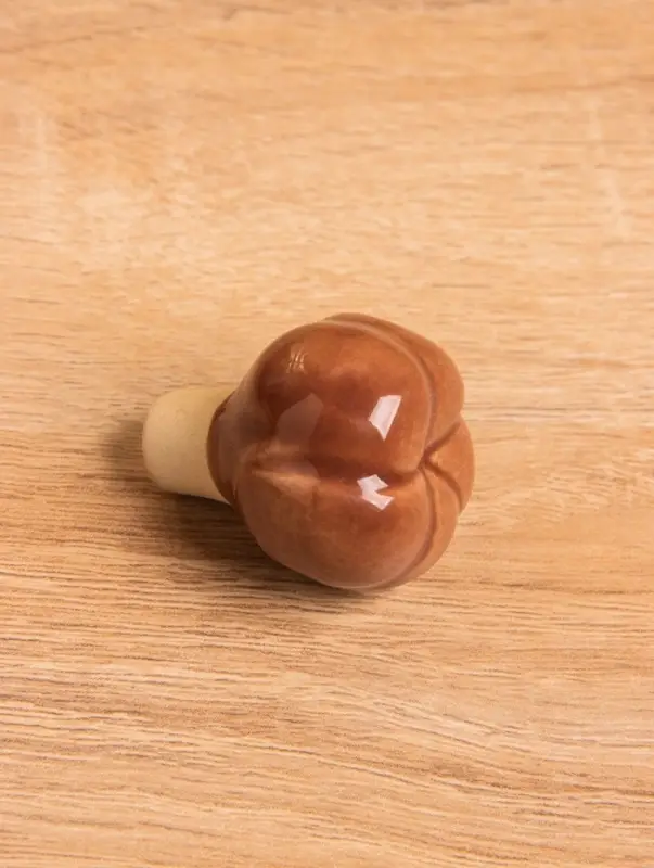 Сосуд для масла «Слон», 7.5×9.5×14 см, керамика, коричневый