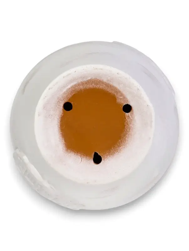 Горшок цветочный с поддоном 5 л, d122/h19,5 см белый керамика, Горшок цветочный с поддоном 5 л, d122/h19,5 см белый керамика, "Голландия" (М)