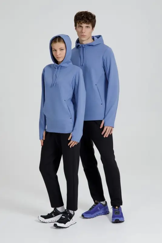 Худи унисекс Begi, синее, размер XS Худи унисекс Begi, синее, размер XS