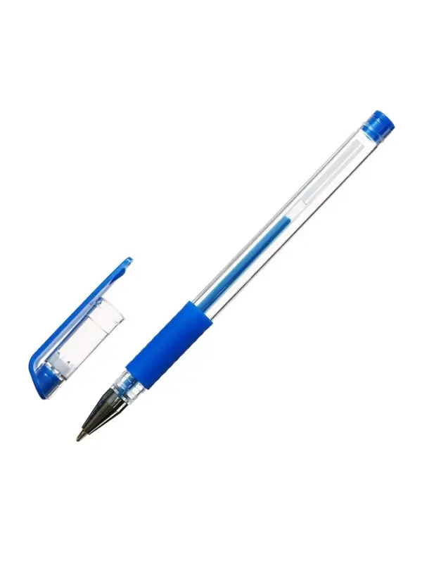 Набор гелевых ручек Calligrata, 6 цветов, флуоресцентные, узел 0.7 мм, резиновый упор