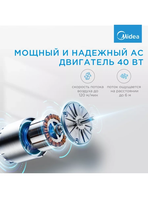 Вентилятор напольный для дома, FS4053, 3 режима, черный