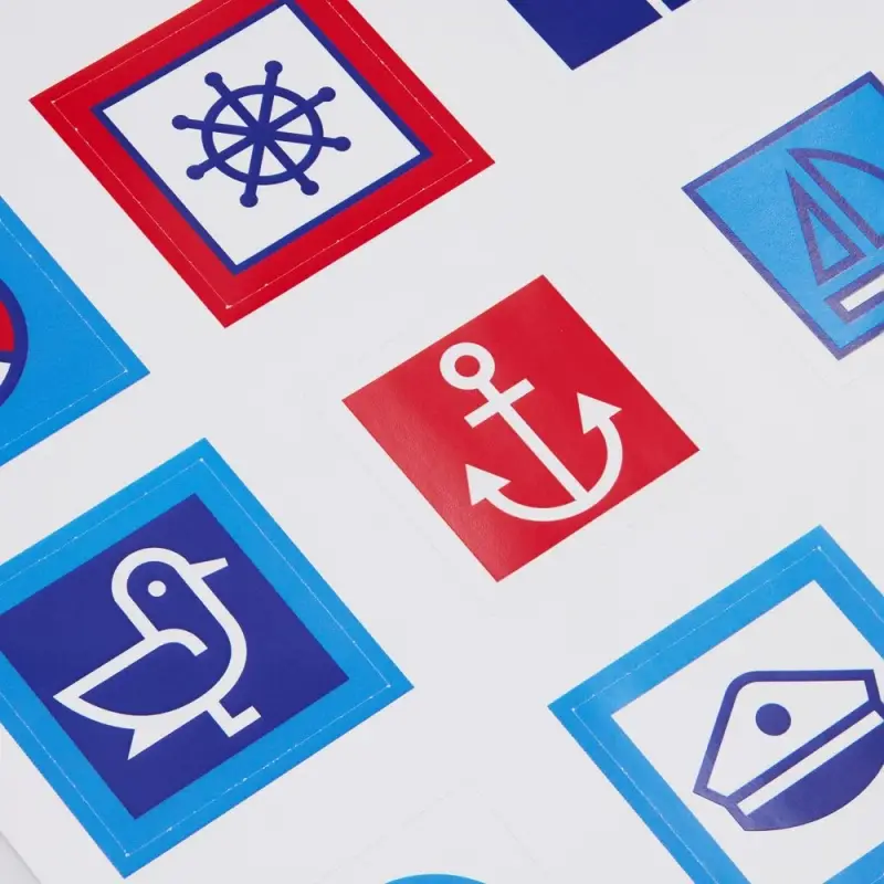 Стикерпак бумажный Industry, море
