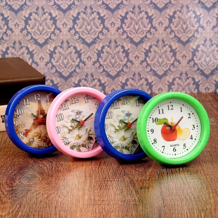 Часы - будильник настольные Часы - будильник настольные "Классика", дискретный ход, 9 х 9 см