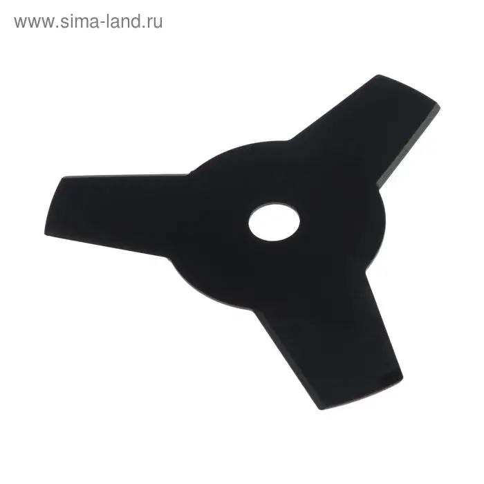 Нож для триммера ТУНДРА, трехлучевой, 230&times;25.4&times;1.4 мм