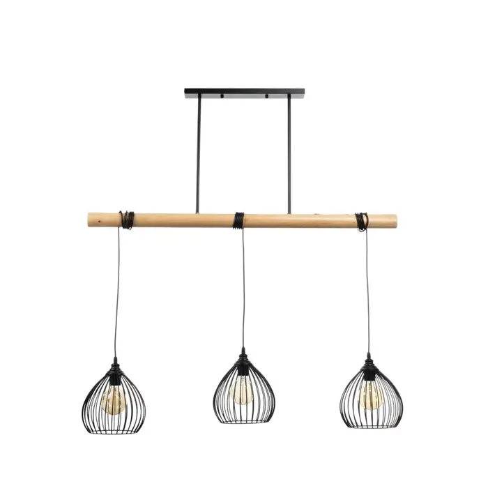 Люстра &laquo;Арландо&raquo; 3хЕ27 40 Вт черный 60&times;20&times;20-200 см