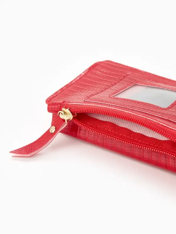 Сумка на магните, с длинным ремнём, однотонная, 10&times;2.5&times;20 см, красная