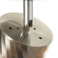 Спот &laquo;Алисер&raquo; GU10 серебро 7.5&times;7.5&times;20 см