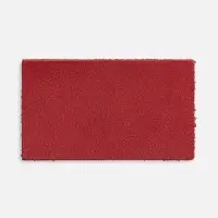 Лейбл кожаный Pasek, M, красный