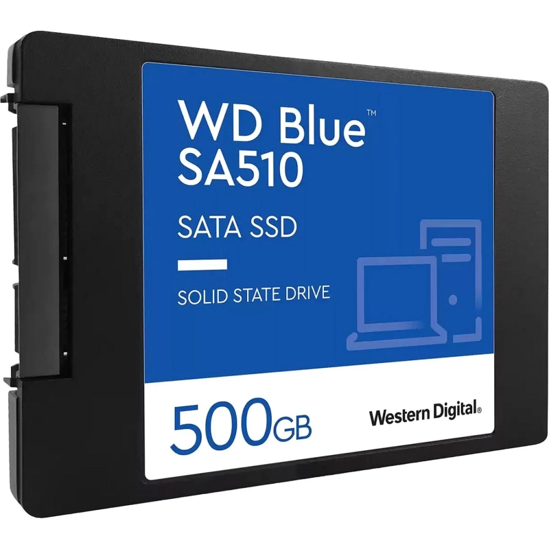 SSD накопитель WD BLUE SA510 2,5 500Gb (WDS500G3B0A)